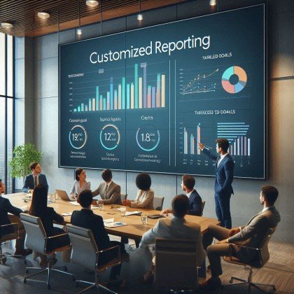 Customized reporting for your goals for analysis and reporting